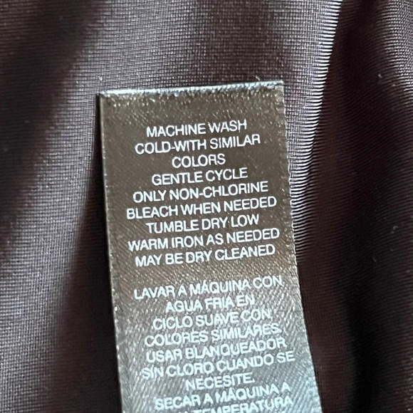 WHBM striped black tunic blouse preppy nautical casual capsule modest mature M - Picture 7 of 10